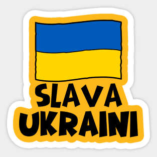 Slava Ukraini Sticker